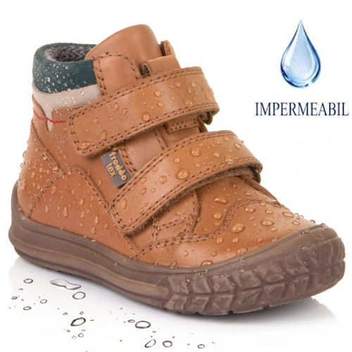 Ghete copii baieti impermeabile din piele Froddo, Maro – G3110236-2 Ghete copii baieti impermeabile din piele Froddo, Maro – G3110236-2