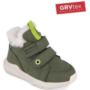 Ghete copii baieti impermeabile imblanite Garvalin, Verde – 251350-B801FB