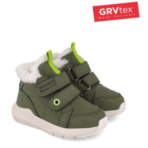 Ghete copii baieti impermeabile imblanite Garvalin, Verde – 251350-B801FB