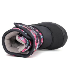 Ghete copii fete impermeabile si imblanite DD Step, Negru – P081-52502B