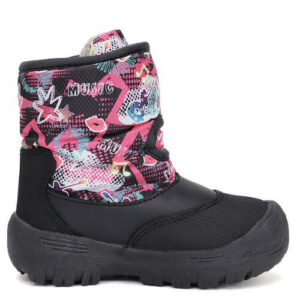 Ghete copii fete impermeabile si imblanite DD Step, Negru – P081-52502B