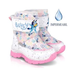 Ghete copii fete Bluey impermeabile imblanite Garvalin, Mutlicolor – 251890-B050