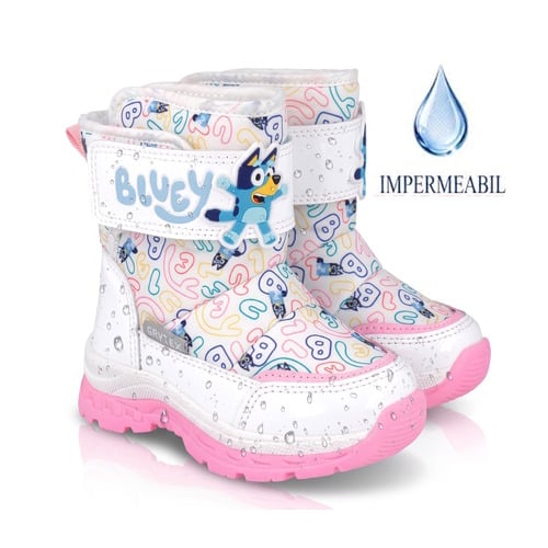 Ghete copii fete Bluey impermeabile imblanite Garvalin, Mutlicolor – 251890-B050