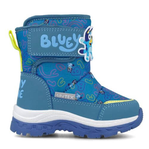 Ghete copii baieti Bluey impermeabile imblanite Garvalin, Albastru – 251890-A008