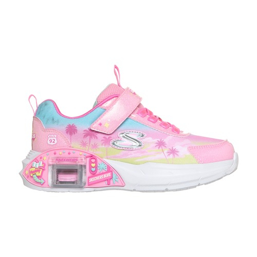 Pantofi sport fete Skechers Garage – Glam Racer Roz – 304351L-PKMT