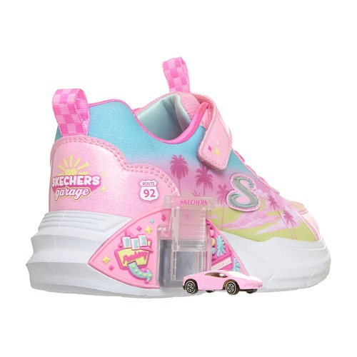Pantofi sport fete Skechers Garage – Glam Racer Roz – 304351L-PKMT