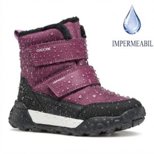 Ghete fete din material sintetic Impermeabile Geox TREKKYUP , Violet – J66M7A_0FU54_C8H8N