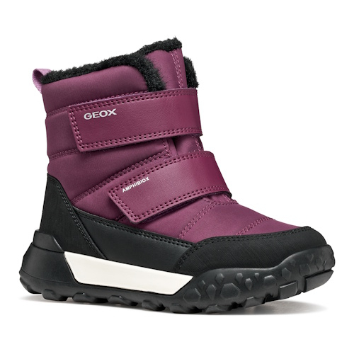 Ghete fete din material sintetic Impermeabile Geox TREKKYUP , Violet – J66M7A_0FU54_C8H8N