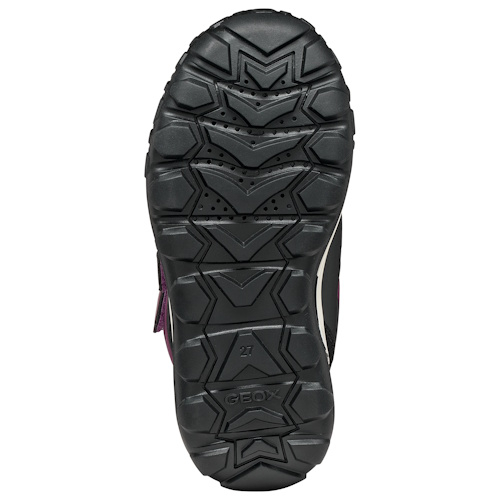 Ghete fete din material sintetic Impermeabile Geox TREKKYUP , Violet – J66M7A_0FU54_C8H8N