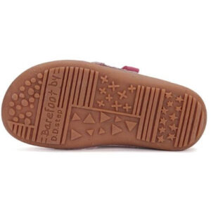 Pantofi copii fete din piele DD Step, Roz – S063-51483C