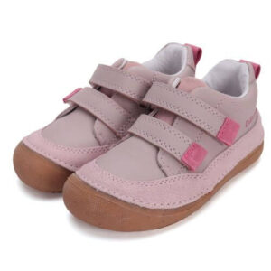 Pantofi copii fete din piele DD Step, Roz – S063-51483C