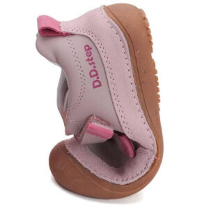 Pantofi copii fete din piele DD Step, Roz – S063-51483C