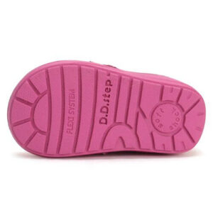 Ghete copii fete din piele imblanite DD Step, Roz – W071-42233B