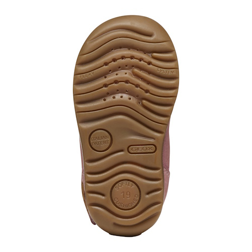 Ghete copii fete din piele naturala Geox Macchia, Roz – B664PC_00033_C8006