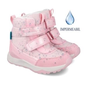 Ghete copii fete impermeabile Biomecanics, Roz – 251255-B032
