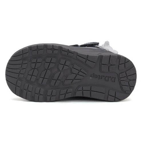Ghete copii fete impermeabile si imblanite cu LED DD Step, Albastru – P083-42591