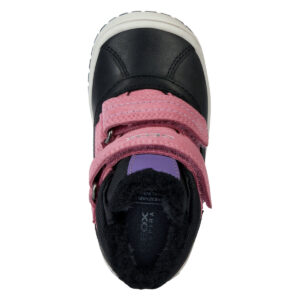 Ghete copii fete impermeabile si imblanite Geox, Negru – B262LD_022FU_C0922