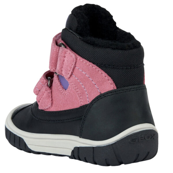 Ghete copii fete impermeabile si imblanite Geox, Negru – B262LD_022FU_C0922