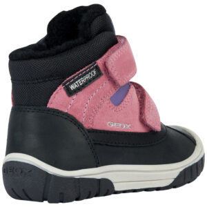 Ghete copii fete impermeabile si imblanite Geox, Negru – B262LD_022FU_C0922