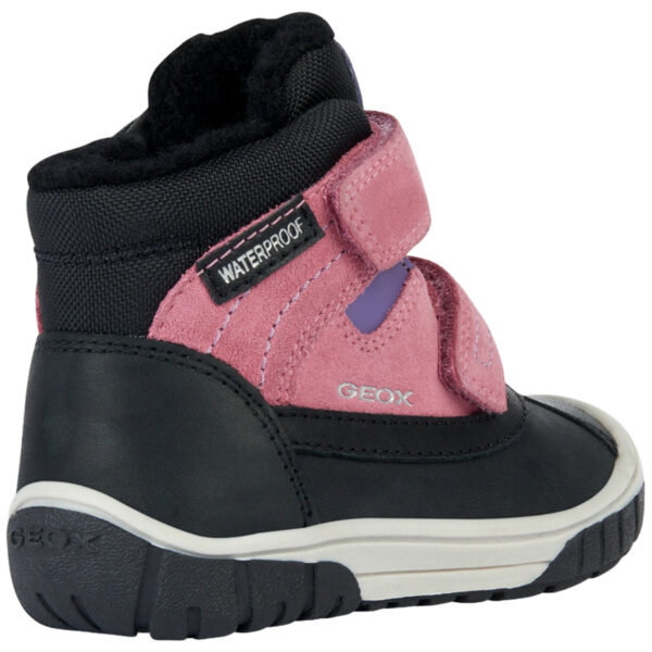 Ghete copii fete impermeabile si imblanite Geox, Negru – B262LD_022FU_C0922