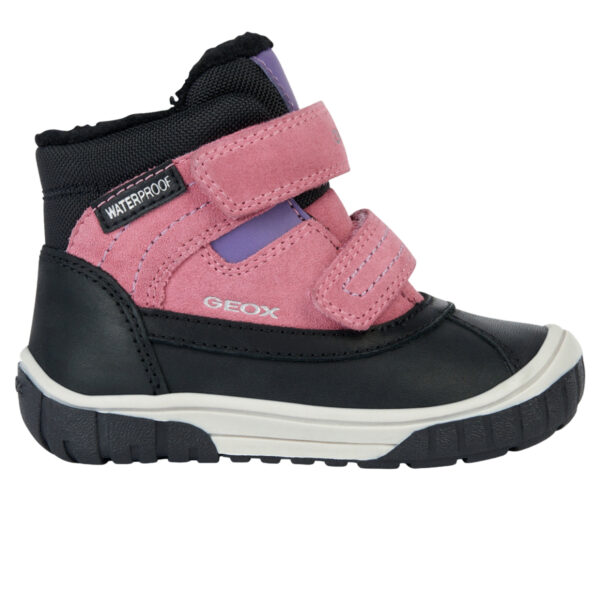 Ghete copii fete impermeabile si imblanite Geox, Negru – B262LD_022FU_C0922