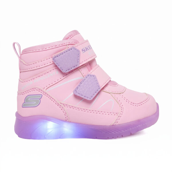 Ghete fete cu luminițe Illumi-Brights – Polar Steppers Skechers – 319310N-PKMT
