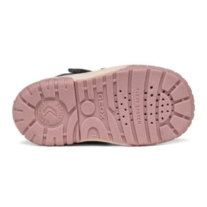 Ghete fete din piele naturala, impermeabile Geox Omar, Negru – B462LC_04322_C0005