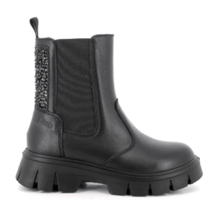 Ghete fete din piele si sintetic cu fermoar, Primigi 2377300