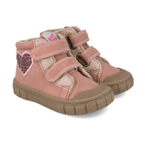 Ghete fete imblanite Garvalin Botin Corazon, Roz – 261331-B032
