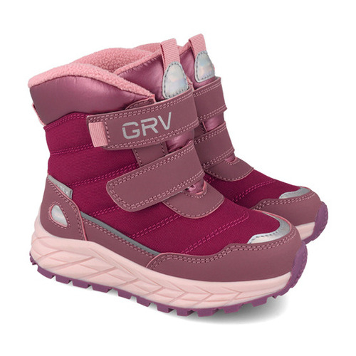 Ghete fete imblanite, impermeabile, Garvalin, Rosu/Zmeura – 261845-D915