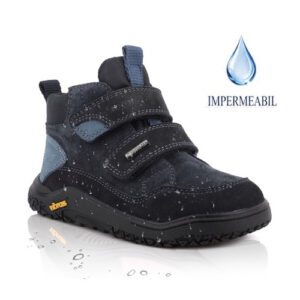 Ghete Goretex baieti din piele suede Primigi, Albastru – 2418211