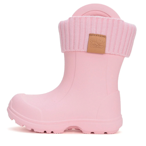 Cizme ploaie copii fete impermeabile DD Step, Roz – 1106-42545