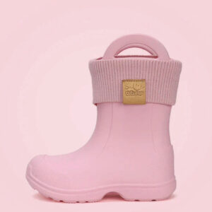 Cizme ploaie copii fete impermeabile DD Step, Roz – 1106-42545
