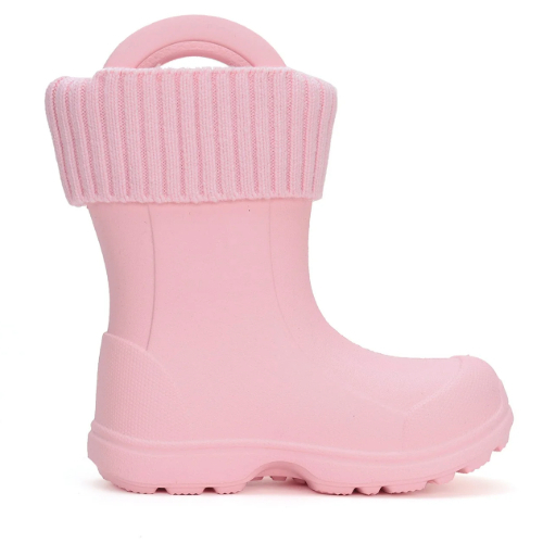 Cizme ploaie copii fete impermeabile DD Step, Roz – 1106-42545
