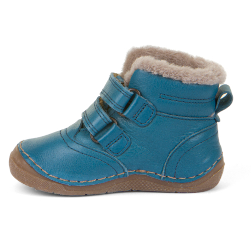 Ghete copii baieti din piele imblanite Froddo, Albastru – G2110113-32