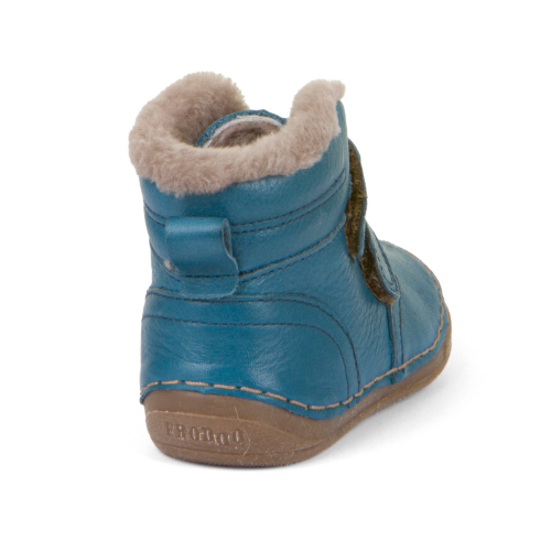 Ghete copii baieti din piele imblanite Froddo, Albastru – G2110113-32