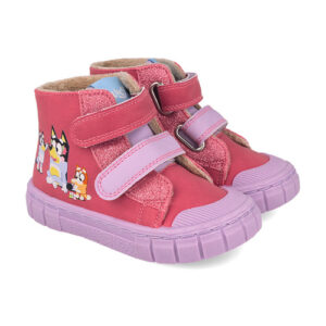 Ghete îmblănite fete Garvalin Bluey Barefoot, Roz/Fucsia – 261859-A146