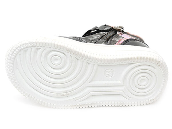 Ghete copii fete din piele imblanite WeeStep, Argintiu – R906765208 TH