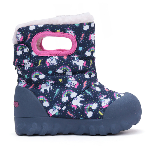 Ghete copii fete impermeabile si imblanite DD Step, Albastru – P079-42690B