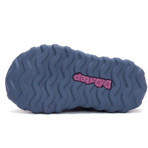 Ghete copii fete impermeabile si imblanite DD Step, Albastru – P079-42690B