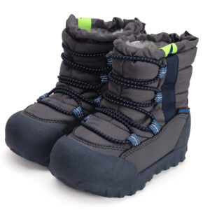 Ghete copii baieti impermeabile si imblanite DD Step, Gri – P079-42468