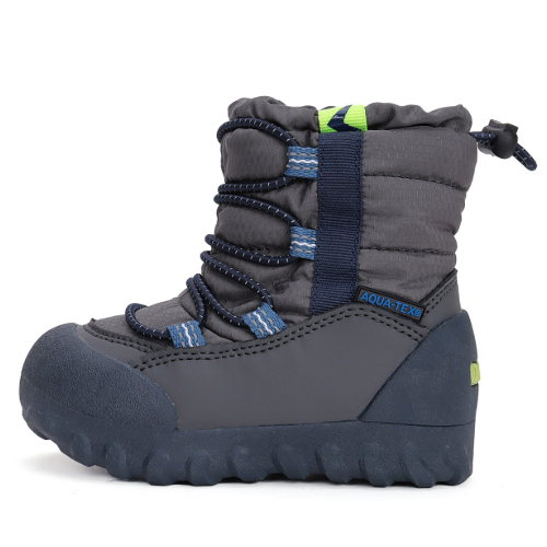 Ghete copii baieti impermeabile si imblanite DD Step, Gri – P079-42468
