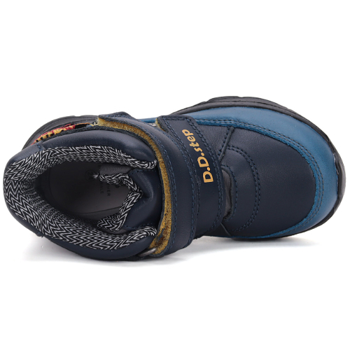 Ghete copii baieti impermeabile DD Step, Albastru – P092-42448
