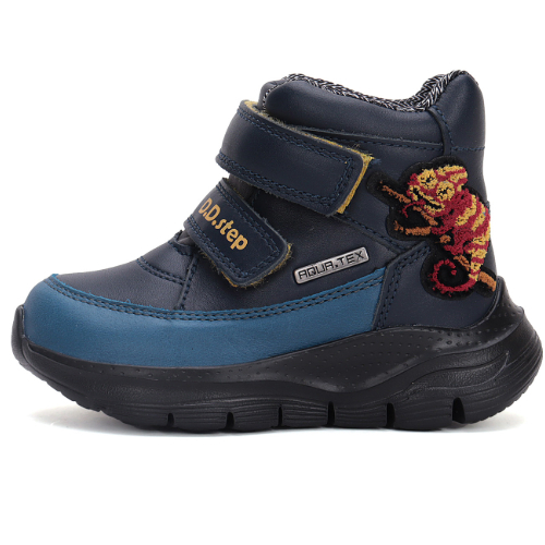Ghete copii baieti impermeabile DD Step, Albastru – P092-42448