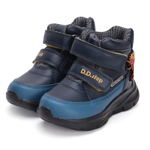 Ghete copii baieti impermeabile DD Step, Albastru – P092-42448 Ghete copii baieti impermeabile DD Step, Albastru – P092-42448