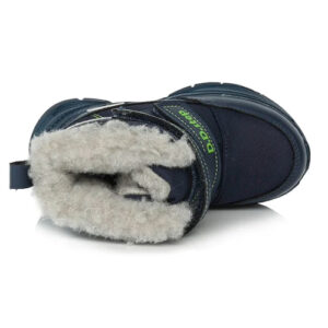 Ghete baieti îmblănite si impermeabile din piele DD Step – F651-359