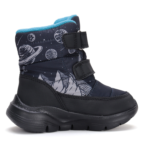 Ghete copii baieti impermeabile si imblanite DD Step, Albastru – P092-42615