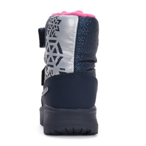 Ghete copii fete impermeabile si imblanite DD Step, Albastru – P083-42807B
