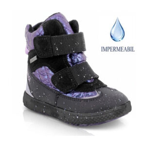 Ghete impermeabile si imblanite Goretex copii fete din material sintetic Primigi, Mov – 8856533