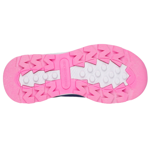 Ghete copii fete impermeabile din material textil Skechers, Mov – 303451_NVMT